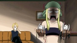 fmayang:  fullmetal-edchemist:  elegyofemptiness42:  the-alchemist-of-gallifrey:  fullmetal-edchemist:  winry doesnt look too happy about alphonse  She is terrified because Alphonse just asexually reproduced  Nobody comments on the Al in Ed’s coffee