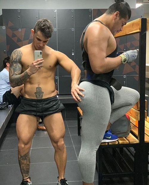 kensprof:  At home, and at the Gym.