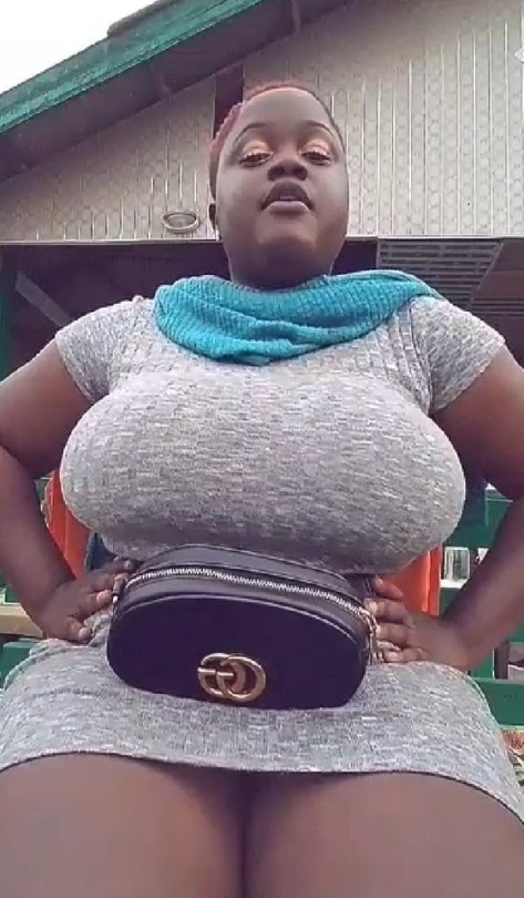 kingjazziedad:  BigFirm Titties. Bodacious. Curvy. Busty'Loose. Ms ‘TittyMami’ Vickie_Ama African 💚 💜 ❤️