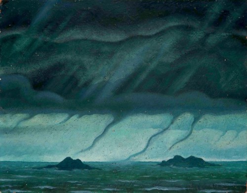 Paesaggio marino in tempesta Thayaht (Ernesto Michahelles)