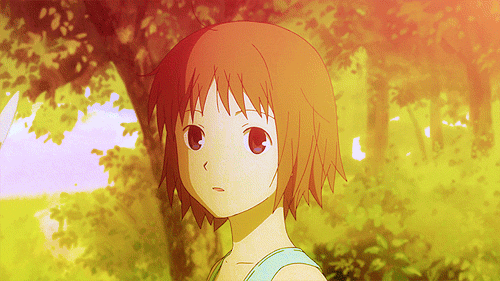 girlsthoughtss:  This movie will make you cry.  Hotarubi No Mori e.