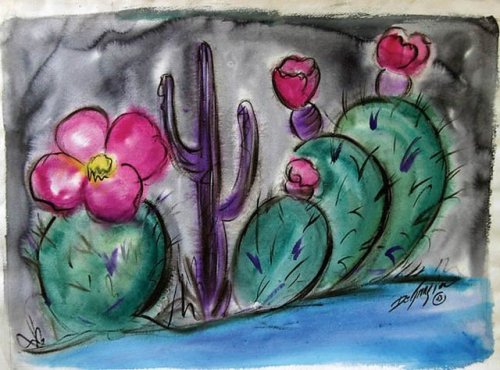 cactus-in-art:Ted (Ettore) DeGrazia (American, 1909 - 1982)