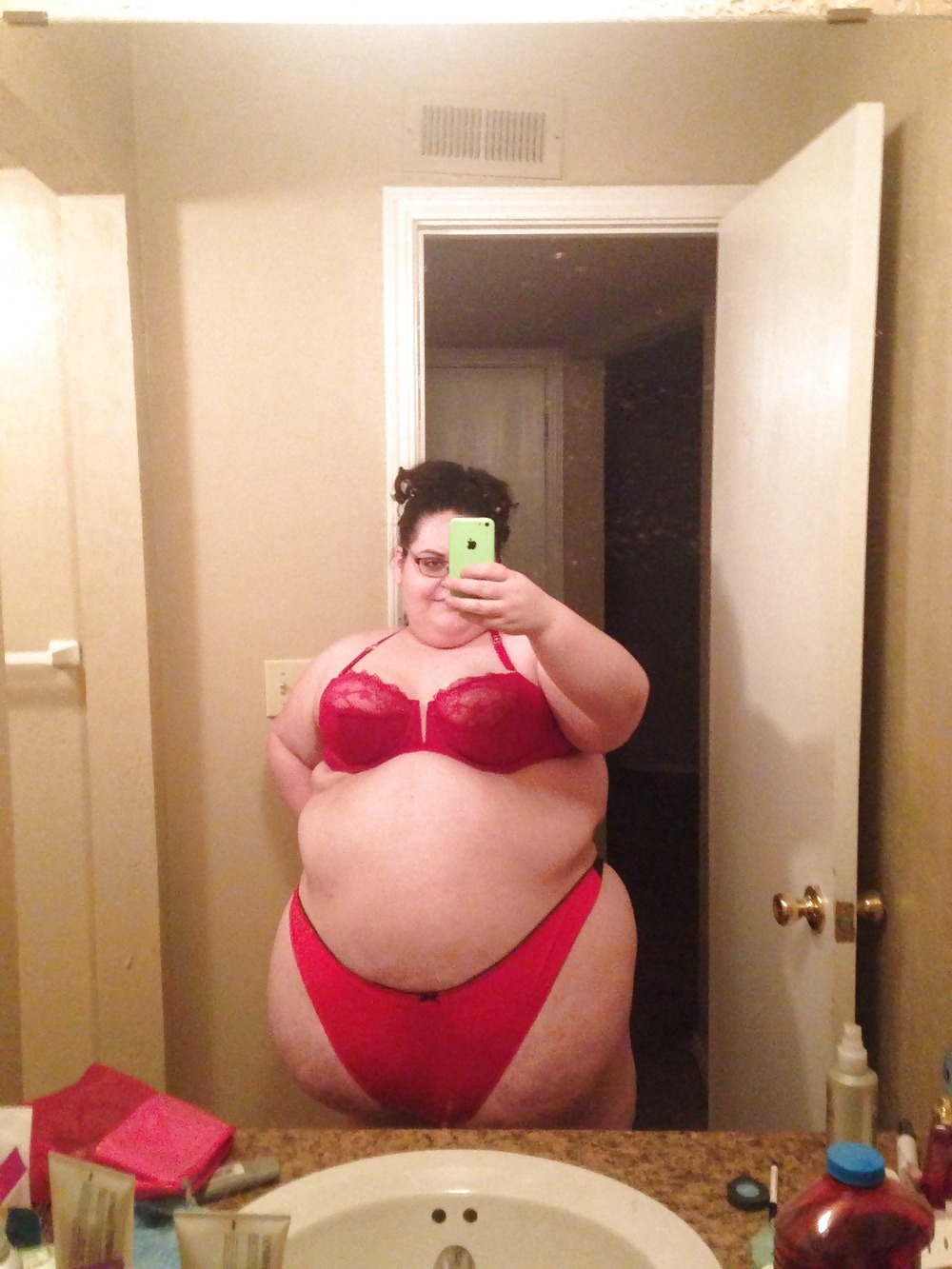 heavy ssbbw woman belly