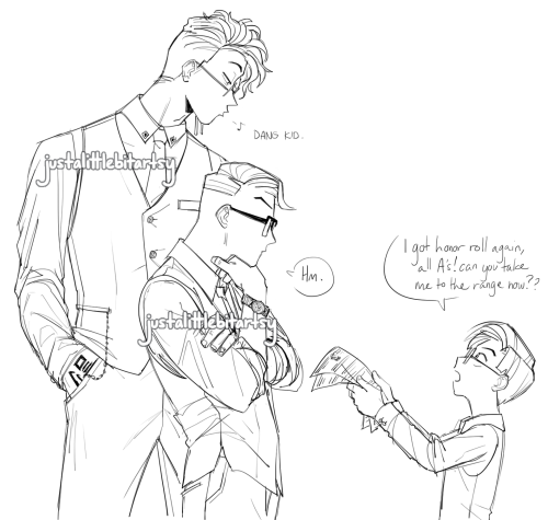  return of the little hankisa mini-me. he’s just as smart and evil[art by me, do not repost]Pa