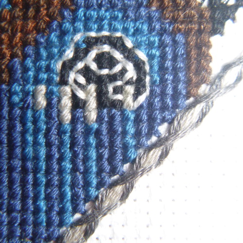 parvumautomaton: Bodhi Rook Last but definitely not least. My final stitch of the first batch of Sta