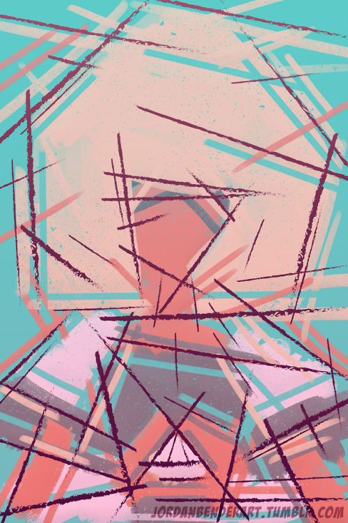 Felt like doing some cubism today.