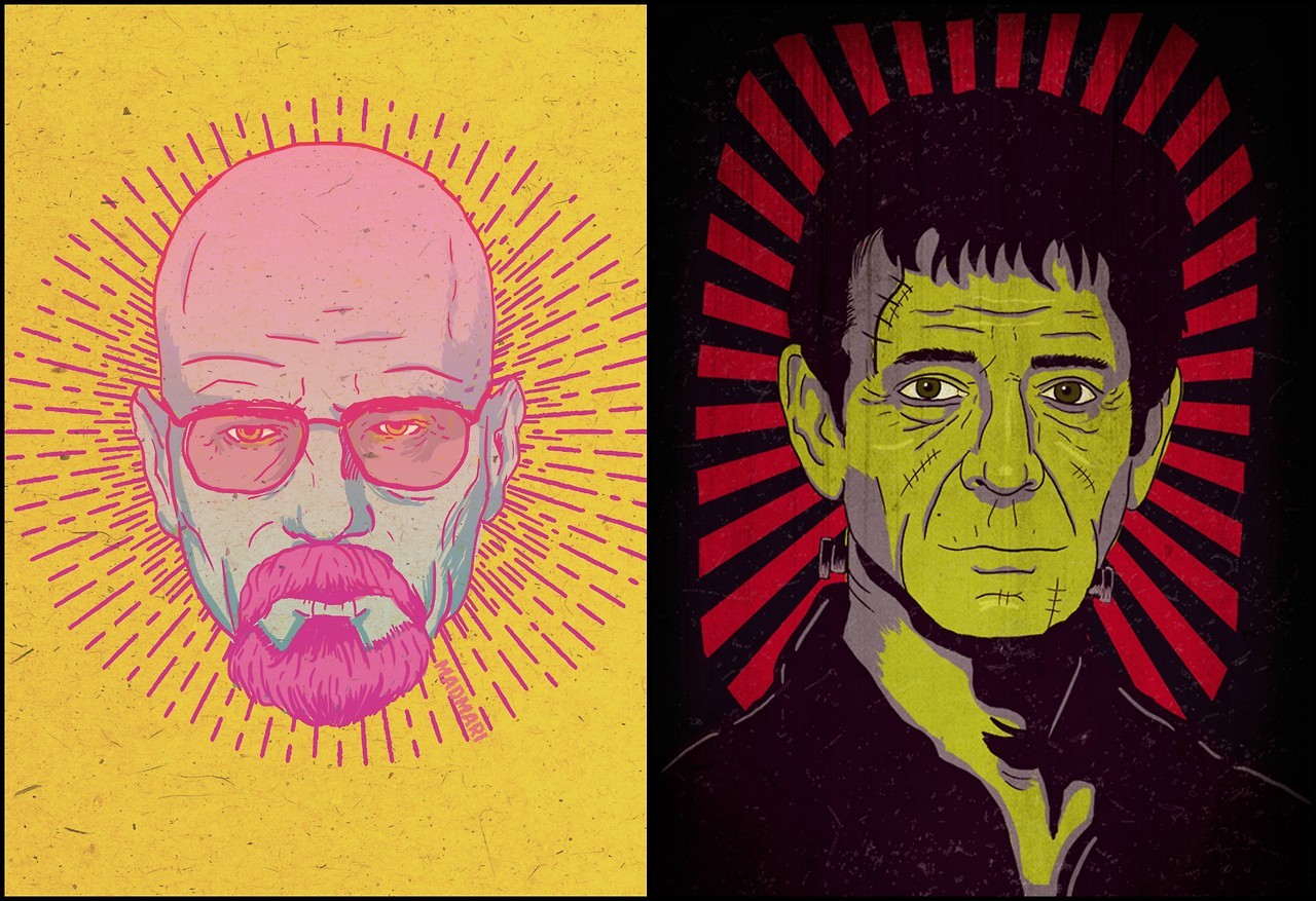 coolpops:  Artist Showcase: Mariana Andrade aka The Mad Mari - Follow Artist on Behance