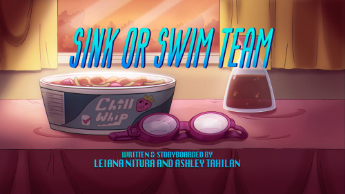 Sink or Swim Team - Title CardDesigned by Santino LascanoPainted by Esther Kim &amp; Martin