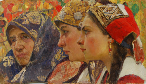 Художник   Ф. Кричевський (1879-1947)Artist  F. Krychevsky (1879-1947)  , Ukraine