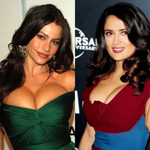 sexaycelebs: Who’s sexier? Salma Hayek or Soohia Vagara?