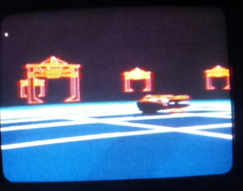visionofmyselfi:  My afternoon.  Watching Tron (the original) on VHS, and on a 14 inch screen TV-VCR