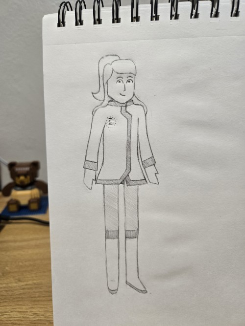 This Is An AU Of My Fallout 3 Lone Wanderer, Sal. In This AU, After Catherine Died, James Decided To