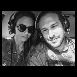 First helicopter ride with @alexanderdax