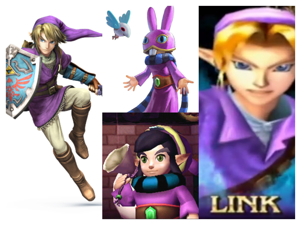 thekikiofficial:  LINK’S COLOR PALETTE EXPLAIN (Super Smash Bros. Wii U / 3DS)