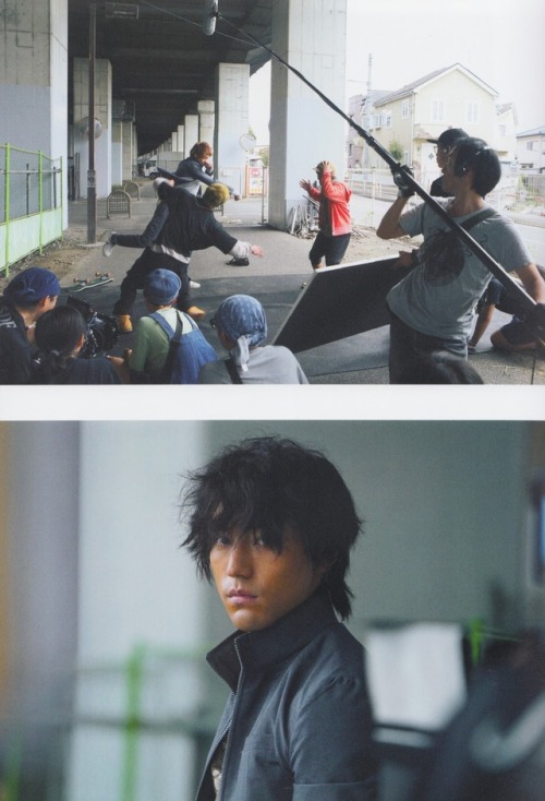 SOTA FUKUSHI as Ichigo Kurosaki and YU KOYANAGI as Yasutora “Chad” Sado in BLEACH