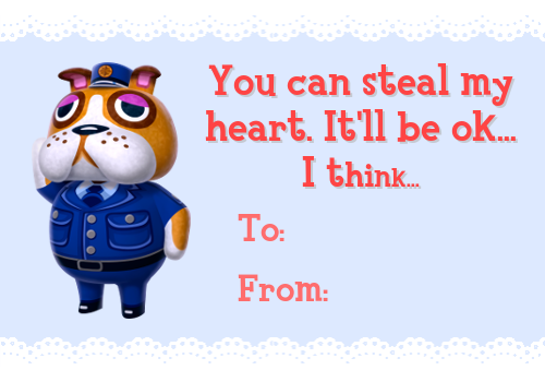 animalcrossingus:  Valentine’s Day Cards - Set 2 | Set 1 Since the response to