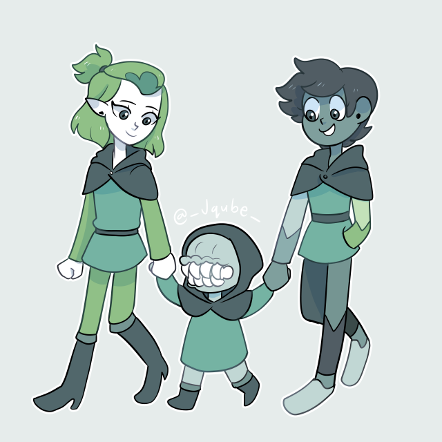 Inspired by Matthieu Cousin 👀👀 just manifesting an episode where Luz, Amity babysit Braxus and they hang out 👉👈