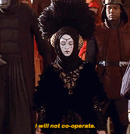lordvaders:Keira Knightley as Handmaiden Sabé, Star Wars Episode I : The Phantom Menace (1999)