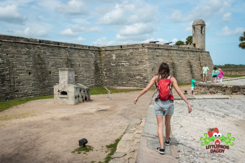 littlefroganddaddy: Pullup DayWe made a trip to St. Augustine to explore the fort and the oldest cit