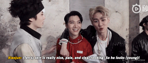 Ten, ‘96 Line: fresh, Cute And Young Kun, Also ‘96 Line: old, Decrepit, Could Die Any Minute