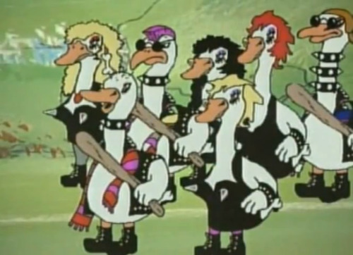 genderofthenight: Tonight’s Gender of the Night is: this group of hooligan ducks from Animal S