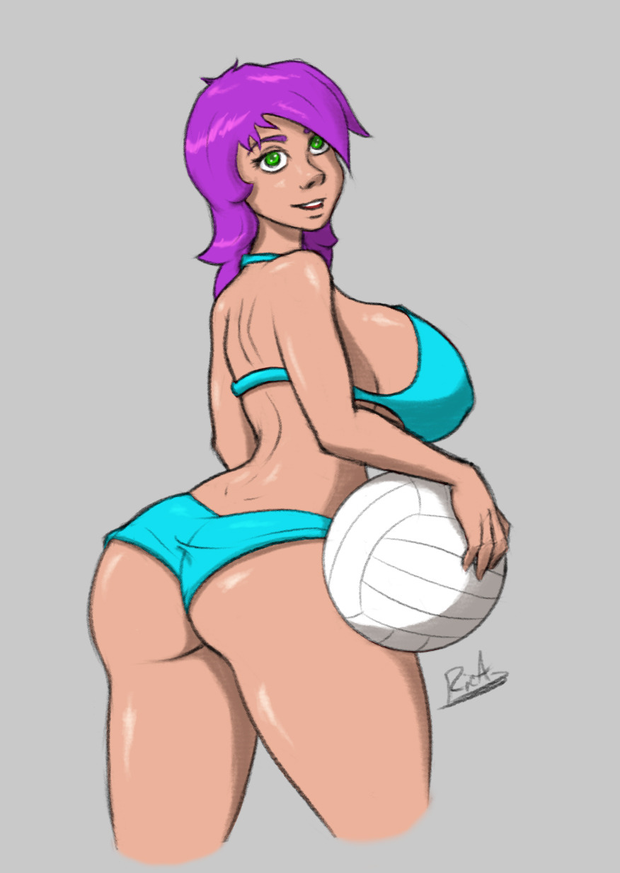 kogeikun: ricaslayer:  I would love to see Wendolin play volleyball.  Another character