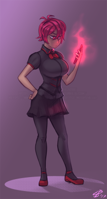 artofnighthead:   Patreon Reward for YunaUeda of their character, Naria Kaneko.   Support me on Patreon!   