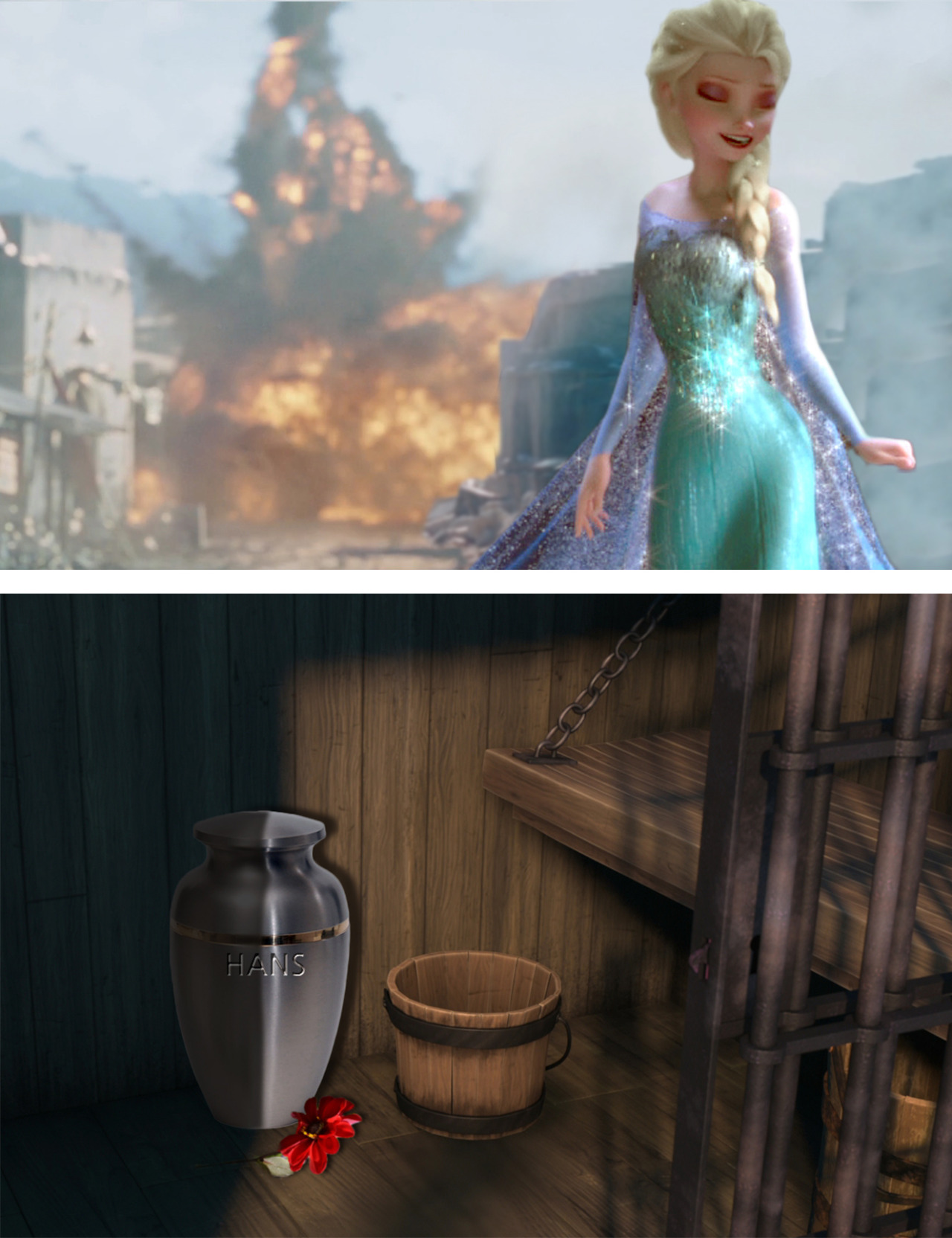 kingcheddarxvii:  constable-frozen:  elsa???  That was a wild ride 