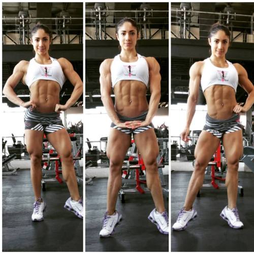 musclegirlsinmotion:  Muscle & Fitness girls : http://musclegirlsinmotion.tumblr.com/