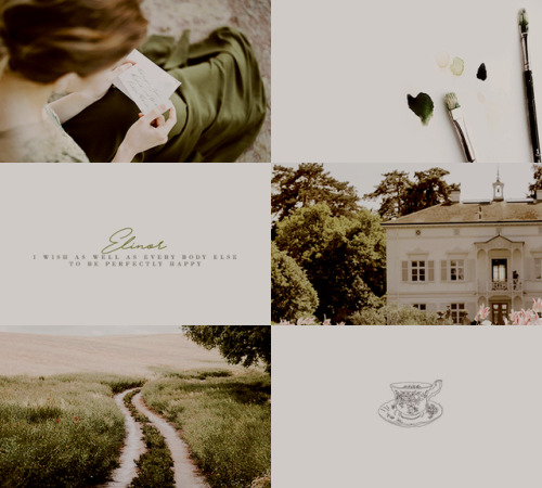 jediknightrey:✦ @pemberleynet get to know the members event day 2: a female character: Elinor Dashwo