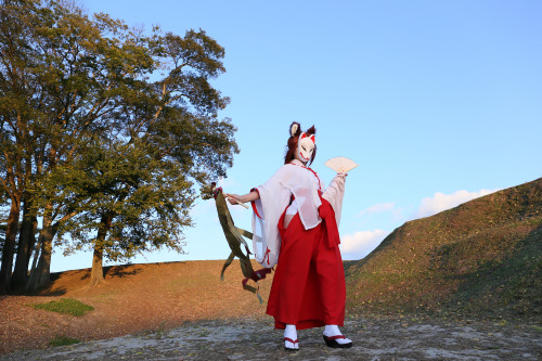 Cute Cosplay GIrl Higurashi Rin (Kitsune-Chan 3) 1-1