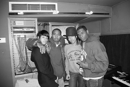 Porn real-hiphophead:  Nas & Kelis with Jay photos