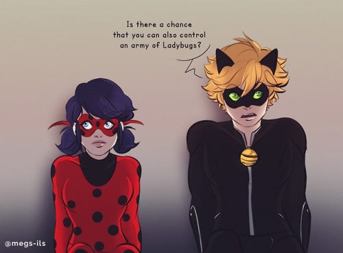 megs-ils:Ladybugs Unite*giggles while uploading* ok i could not help but think of this when i saw qu