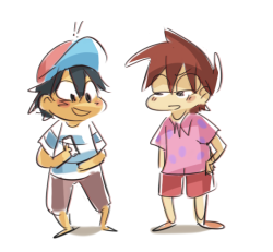 thatdoodlebug: quickie doodlings ash is very excited 