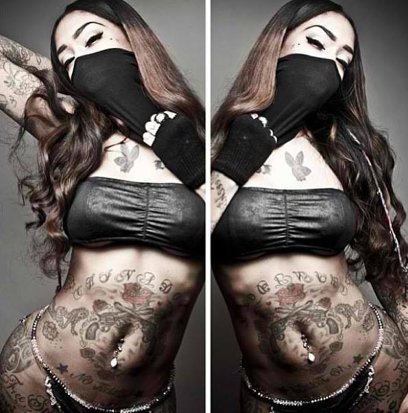 inthemidniteair:  Sexy tattooed ninja   J