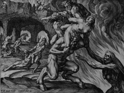 chaosophia218:  Johannes Sadeler - Inferno, 1590.