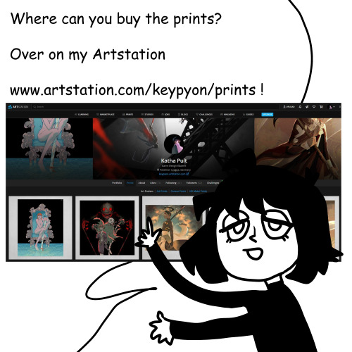 Someone asked me if I would ever consider selling prints of my stuff and then someone else recommend