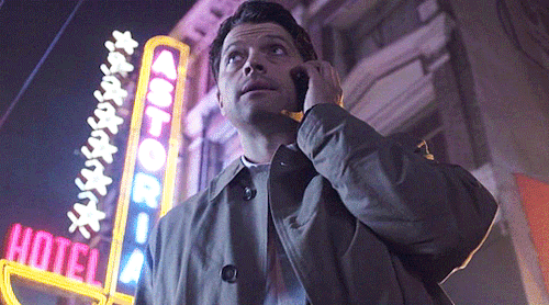 becauseofthebowties: SPN deleted scenes → 10.10 - The Hunter Games↳ Cas’ voicemail for Cl