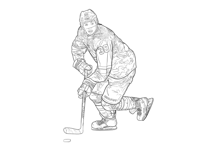 Where Hockey Meets Art — coloring pages • matthew tkachuk, quinn hughes