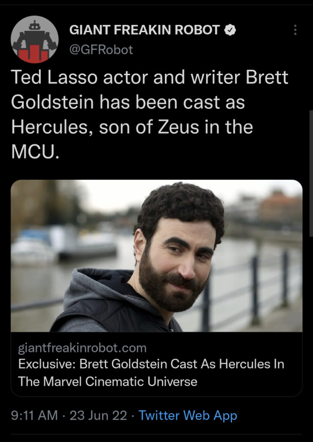 Exclusive: Brett Goldstein Cast As Hercules In The Marvel