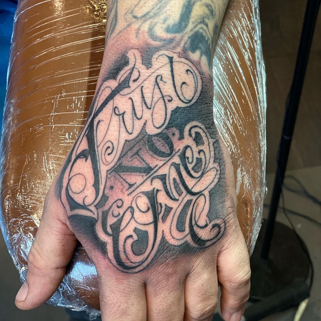 Recently got my hands done yes I know I already got an appt to cover my  half bare arm but I work industrial and Im looking for some advice on how  you