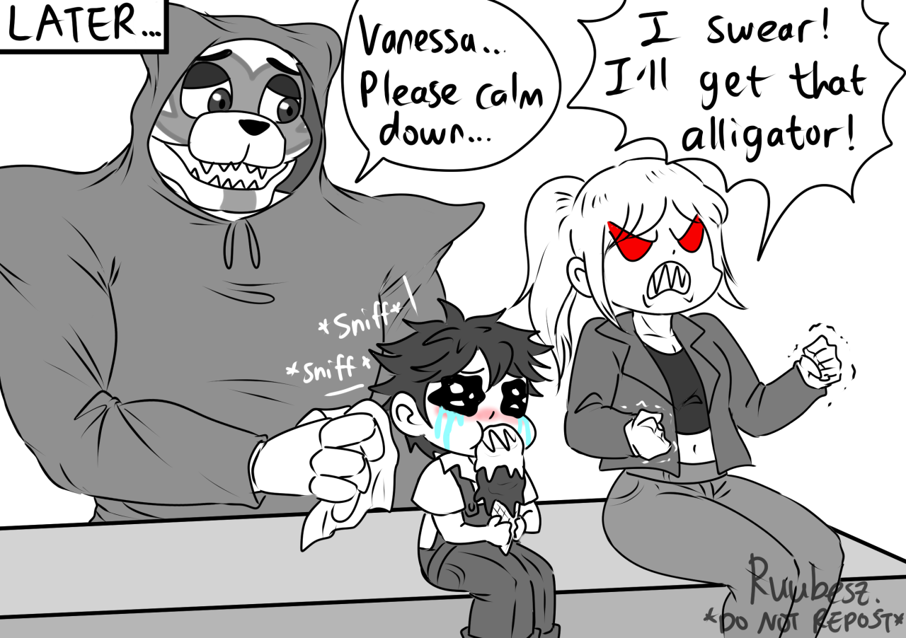 FNAF Security Breach Vanessa and Gregory