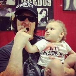 reedus-place:  Norman eats a baby.  https://instagram.com/p/96TrJylZOH/