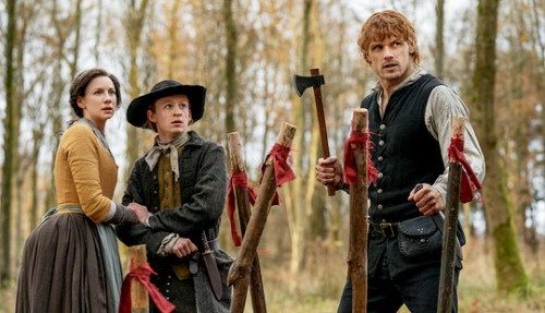 Having been led by providence to Fraser&rsquo;s Ridge, Jamie, Claire and Young Ian begin to build a 