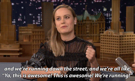 leslieknope2k44:Brie Larson’s first and only college party [x]
