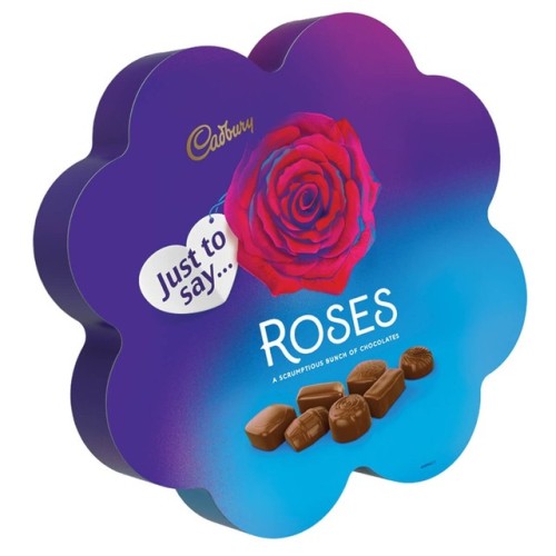 Cadbury Roses Flower Box