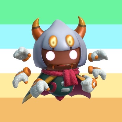 Taranza from Kirby uses e/em/eir pronouns!-Charles