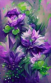 justlgbtthings:justlgbtthings:abstract flower garden pride wallpaperslesbian | gaybi