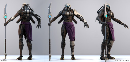 chyronsmaiden:  Destiny 2 - Fallen Dreg, Captain, Vandal, and Wretch - by Roderick Weise