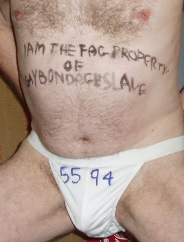 fag5594: I have to humbly apologise to gaybondageslave for not following his orders, I was meant to 
